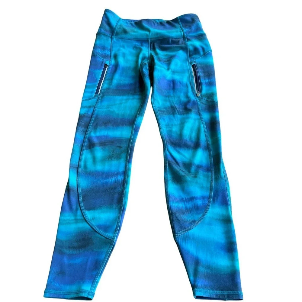 Athleta Rainier Printed Tight size Small